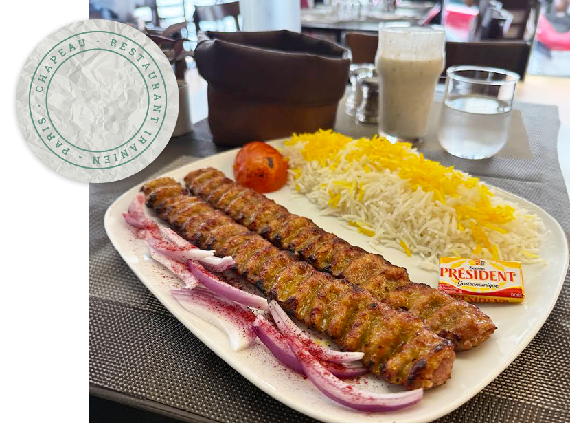 Chapeau - Restaurant iranien Paris 15 - restaurant sympa Paris