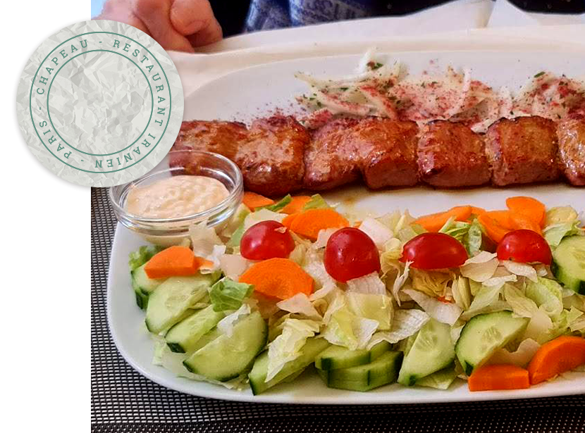 Le restaurant - Chapeau - Restaurant perse Paris - restaurant Paris