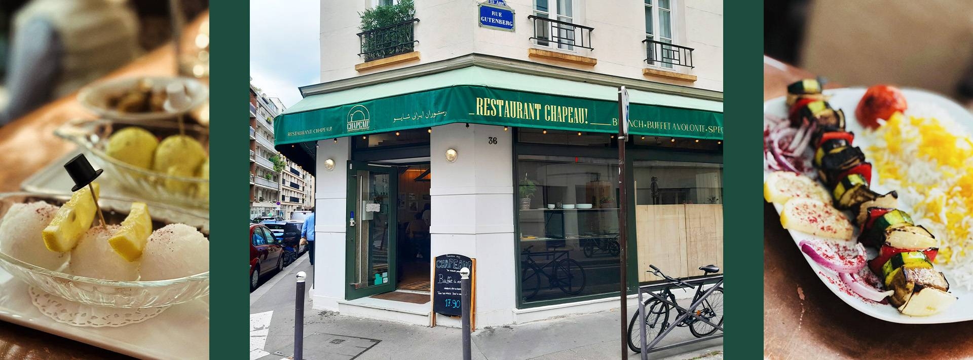 Chapeau - Restaurant iranien Paris 15 - Restaurant perse Paris